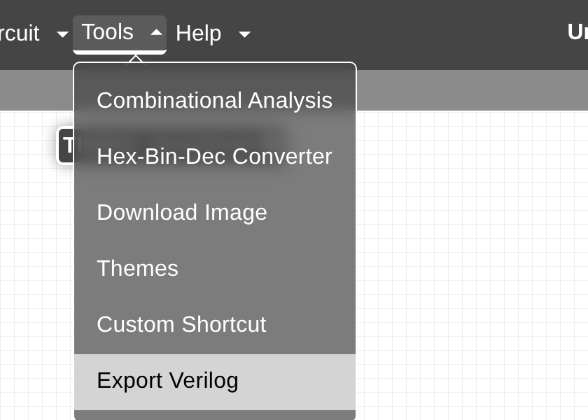 export verilog