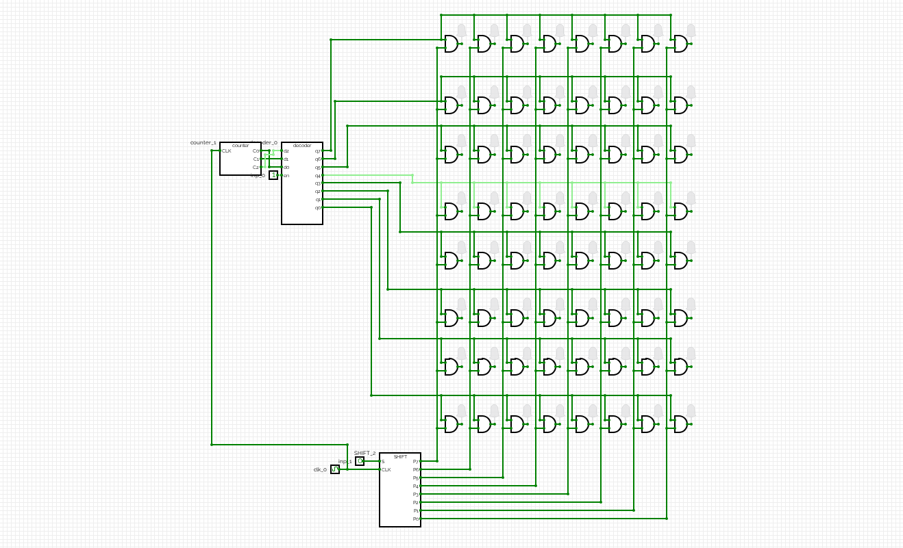 LED Matrix circuit